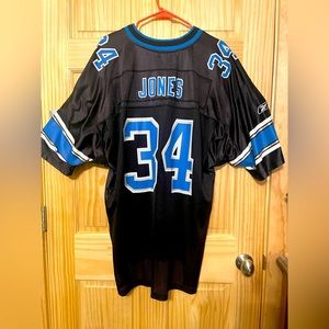 ⚫️🔵⚫️ DETROIT LIONS #34 KEVIN JONES JERSEY ⚫️🔵⚫️